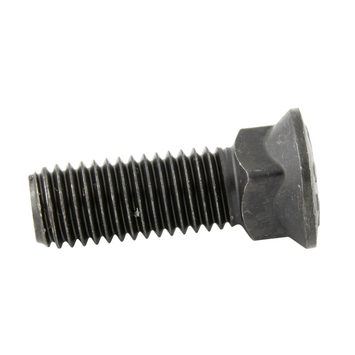 Plow/Scraper Bolt #3 Dome Head 1"-8 UNC x 4-1/2" Grade 8 Steel Plain