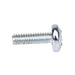 Machine Screw, Pan Head, Phillips Drive, #6-32 UNC x 7/8" Length, Steel Zinc Plated Trivalent by Spaenaur Inc.