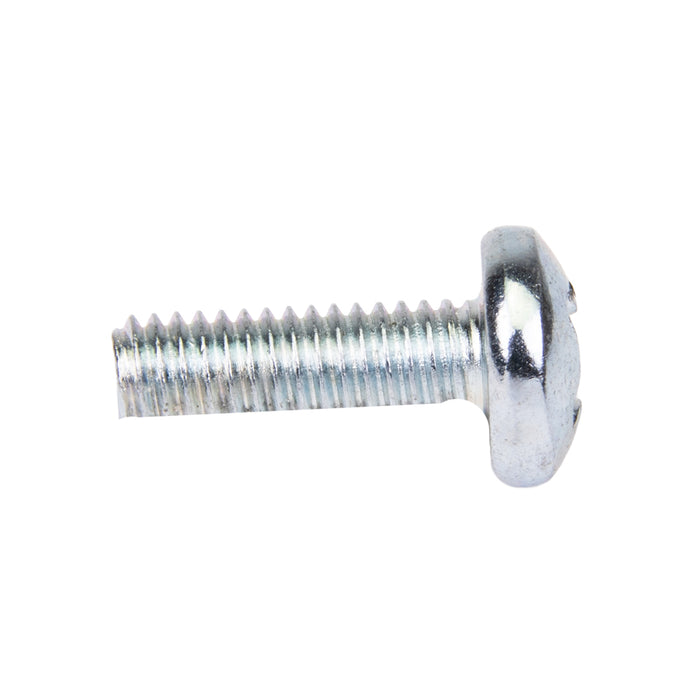 Machine Screw, Pan Head, Phillips Drive, 1/4"-20 UNC x 1-1/2" Length, Steel Zinc Plated Trivalent by Spaenaur Inc.