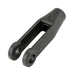 Fourche droite, insert en acier à ressort 5/16 po-24 UNF x 2 1/4 po L.T. totale, fibre de verre renforcée, noir, par Spaenaur Inc.