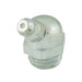 Metric GRease Fitting M10 x 1.00mm Pitch,Short 45 Degree Angle (11mm A/F x 25mm O/A LGTH) Steel Zinc Plated 45 Degree/H2 M10X1 by Spaenaur Inc.