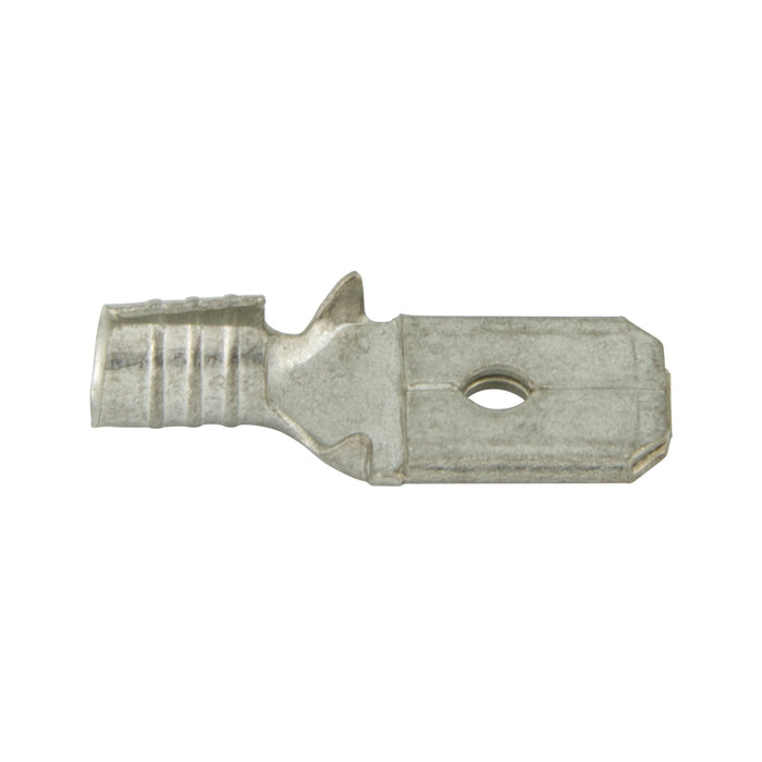 Quick Connect Terminals, Non-Insulated 1/4 Male Tab Wire Size 16-14GA Copper Alloy Chromate Plated by Spaenaur Inc.