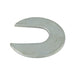 Washer Shim, UNIversal, 1" OD x 1/16" THK, 3/8" Slot Width Low Carbon Steel Zinc Plated by Spaenaur Inc.