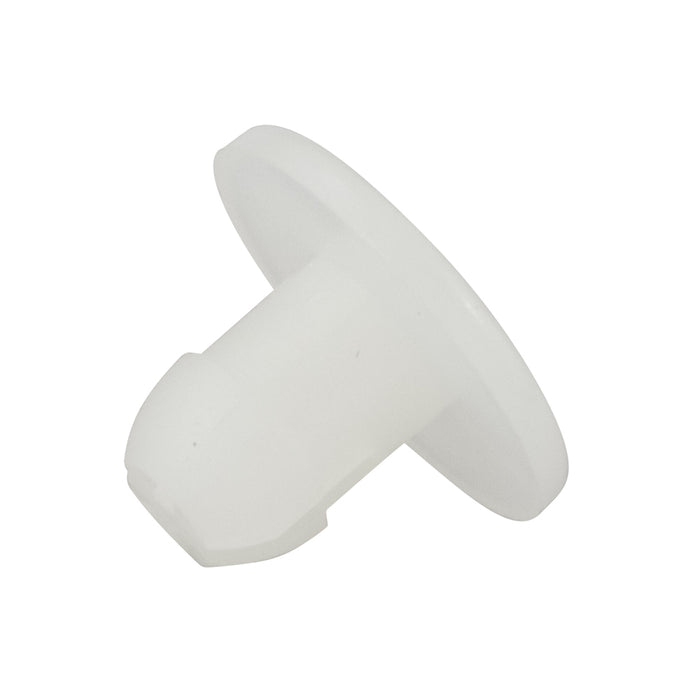 Stud Button (Push-In Fastener) .245" Stud DIA x .250" Panel THK Nylon Natural Colour