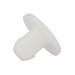 Stud Button (Push-In Fastener) .165" Stud DIA x .125" Panel THK Natural Nylon by Spaenaur Inc.