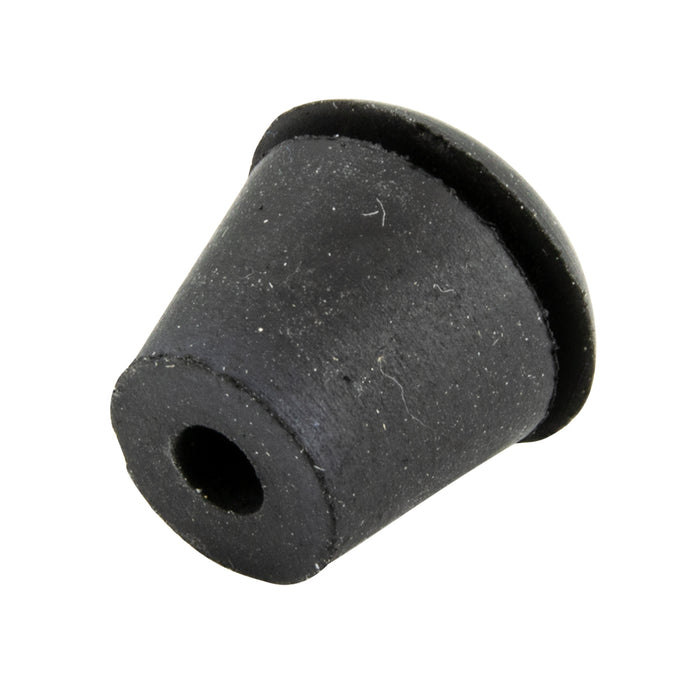 Rubber GRommet Plug Type 5/8" OD x 3/16" ID x 1/16" GRoove THK x 1/2" GRoove DIA, Buna S Black, 65 Duro by Spaenaur Inc.