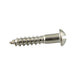 Wood Screw, Flat Head, Slotted, #12 x 2" Length, Stainless Steel, ASME/ANSI B18.6.1 by Spaenaur Inc.