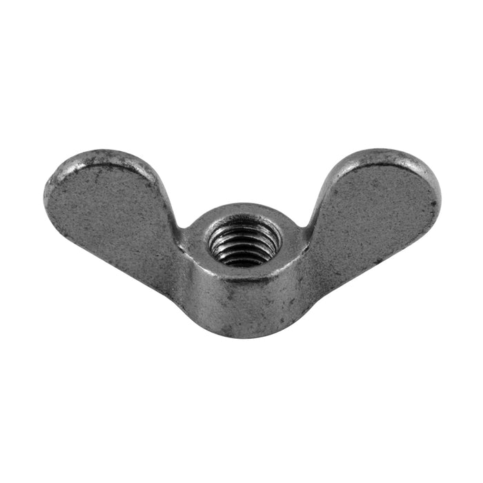 Écrou à oreilles DIN 315, modèle lourd, diamètre M6 x pas 1,00, fonte, finition lisse, DIN 315/Mall M6, par Spaenaur Inc.