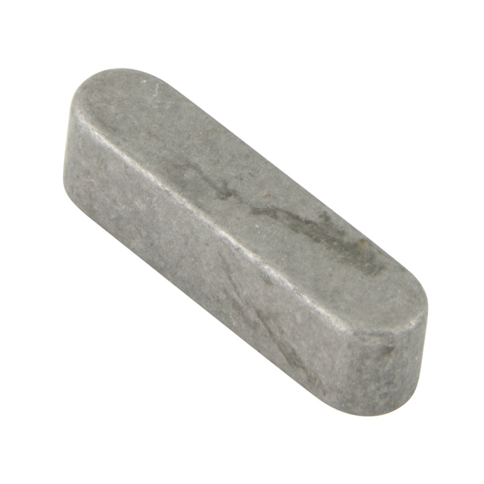 Shaft Key 10mm W. x 8mm H. x 50mm Length C45K Carb Steel Plain DIN 6885A/ST by Spaenaur Inc.