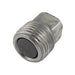 Square Head Magnetic Pipe Plug Disc Style Magnet 1"-11 1/2 NPTF x 1.33" O/A LGTH "Ceramic I" Magnet Steel Body by Spaenaur Inc.