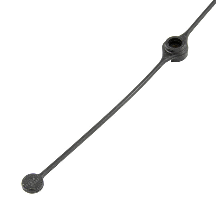 Lanyards One-Piece Mold Retainer, Approx. Breaking Strength 35 Lbs 10" Assembled LGTH x 1.50" Loop x .093"THK St801 Zytel Nylon Black by Spaenaur Inc.