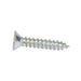 Tapping Screw, Flat Head Phillips Drive, Type AB, #10 x 3/4" Length, Steel Zinc Plated by Spaenaur Inc.
