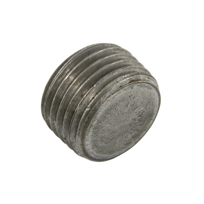 Hex Head Plug, DIN 7604 M16 x 1.5 CL 5.8 Steel Zinc Plated DIN 7604A/5.8-ZP M16X1.5 by Spaenaur Inc.