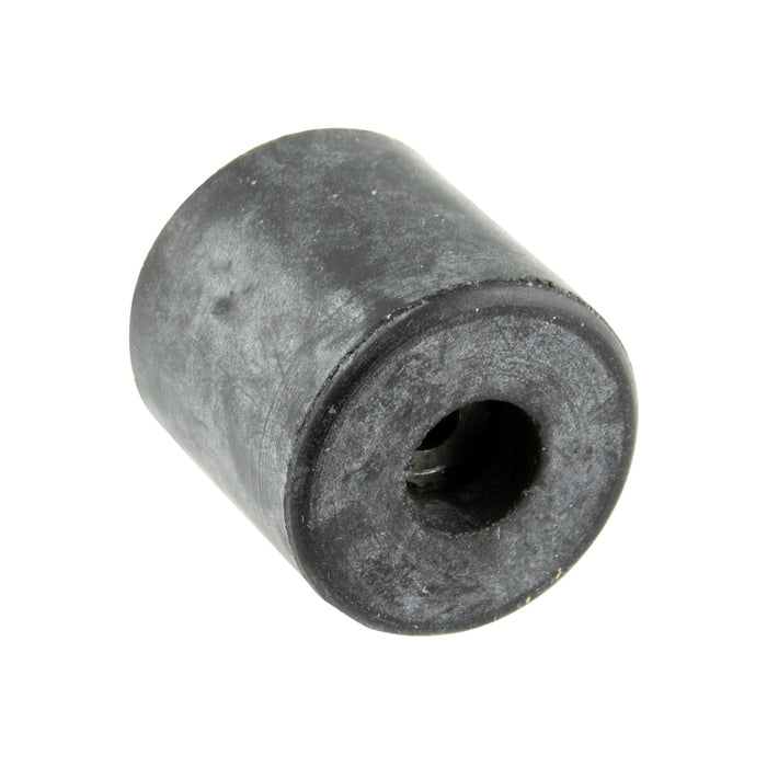 Rubber Bumper Recess Type with Steel Insert 3/4"OD x 1"HT x 3/8" Sbr Black, 65-70 Duro