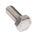 Hex Head Cap Screw 1/4"-20 UNC x 2 1/4" 316 Stainless Steel ANSI B18.2.1-1965 by Spaenaur Inc.