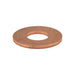 Fraise en cuivre, ronde, B.W.GA#12 .101-.104"ID, .375-.385"OD, .042"TH Cuivre brut par Spaenaur Inc.