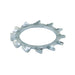 Rondelle plate à dent externe DIN 6797A M24 en acier au carbone traité thermiquement, zinguée PLTD DIN 6797A/ST-ZP M24 par Spaenaur Inc.
