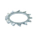 External tooth Lockwasher, 90 Deg Countersunk, DIN 6797V M14 (14.5mm ID x 24mm OD x 1mm TH) Carbon Steel Heat Treated Zinc Pl DIN 6797V/ST-ZP M14 by Spaenaur Inc.