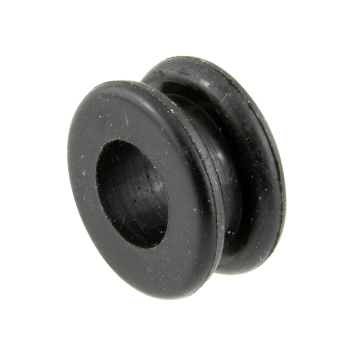 Diaphragm Rubber Grommet, 3/8" ID x 1/8" Groove Width x 17/32" Groove Dia. x 3/8" O/A Thickness, SBR by Spaenaur Inc.