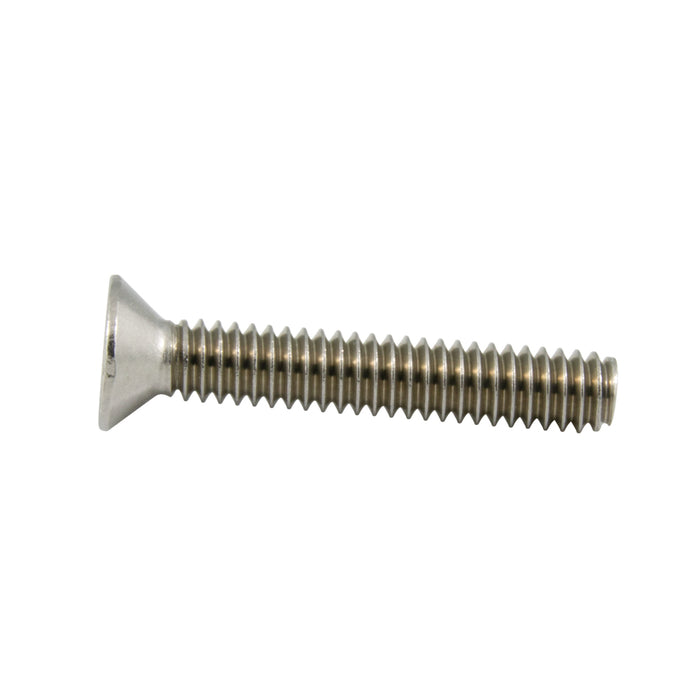 Machine Screw Flat Phillips DIN 965 M6 x 1.00 x 20mm A2 Stainless Steel DIN 965/A2 M6X20