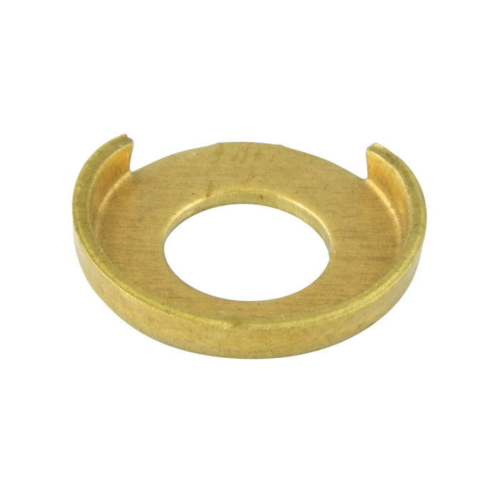 Terminal Cup Washer for #10 Binding HD Screw 1/2"OD (.498" - .512") Brass Plain by Spaenaur Inc.