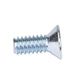 Machine Screw, Flat Head, Phillips Drive, 1/4"-20 UNC x 1-1/2" Length, Steel Zinc Plated Trivalent by Spaenaur Inc.