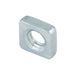 Écrou carré, M10 x 1,50 mm, largeur à plat (WAF) 17 mm, épaisseur (THK) 8 mm, acier zingué, conforme à la norme DIN 557, fabriqué par Spaenaur Inc.