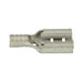 Quick Connect Terminal, Non-Insulated Angle Female Tab Sock Wire Size 16-14 GA. Copper Alloy Chromate Plated by Spaenaur Inc.