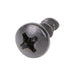 Hi-Lo Tapping Screw, Phillips, Pan Head, #6 x 5/16" Length, Case Hardened Low Carbon Steel Oxide, ASME/ANSI B18.6.4 by Spaenaur Inc.