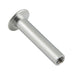 Binder Post, Tapped Through Head, without Screws 3/8" LGTH (Tapped 8-32) Aluminum Plain by Spaenaur Inc.