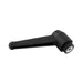 Indexed Clamping Lever, Female 4.73" Length, 3/8"-16 Thread 2.76" Overall Height Thermoplastic Black, Metal Insert by Spaenaur Inc.