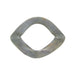 Rondelle élastique double DIN 137-D Taille du boulon M10, diamètre intérieur 10,3 mm x diamètre extérieur 14,8 mm x épaisseur 0,2 mm Acier à ressort traité thermiquement, sans revêtement, par Spaenaur Inc.