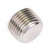 Hex Socket Taper Plug Dryseal 1/8"-27 NPTF, 3/4" Taper Length tolerance: .300"-.324" 18-8 Stainless Steel by Spaenaur Inc.