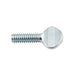 Thumb Screw, Spade Head without Shoulder 1/4"-20 UNC x 3/4" LG Low Carbon Steel Cold forged Zinc Chromate Plated by Spaenaur Inc.