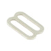 Webbing Buckle, Flat Metal Style for 3/4" Wide Webbing Steel Nickel Plated by Spaenaur Inc.