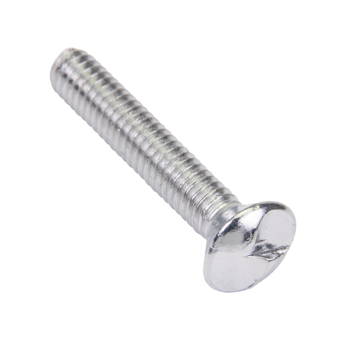 Security Screw, Flat Head Spanner Drive, 1/4"-20 UNC x 3/8" Length, Stainless Steel by Spaenaur Inc.