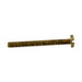 Machine Screw, Binding Head, Slotted Drive, #10-32 UNF x 5/8" Length, Brass Plain by Spaenaur Inc.