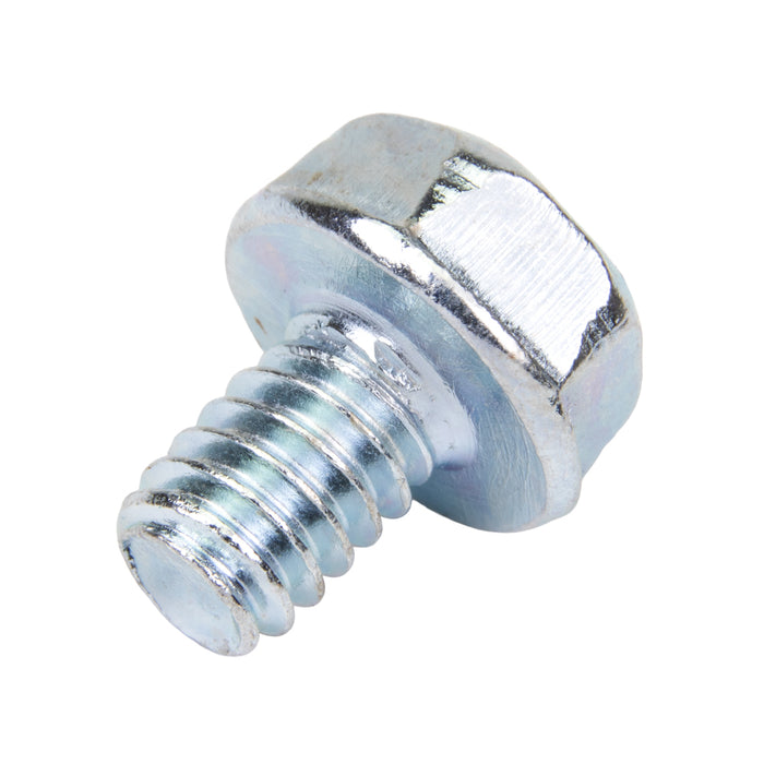 Machine Screw, Washer Head, Slotted Drive, 1/4"-20 UNC x 3/8" Length, Steel Zinc Plated Trivalent by Spaenaur Inc.