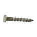 Lag Screw, Hex Head, 1/4" x 1-1/2", Steel Plain, ASME/ANSI B18.21.1 by Spaenaur Inc.