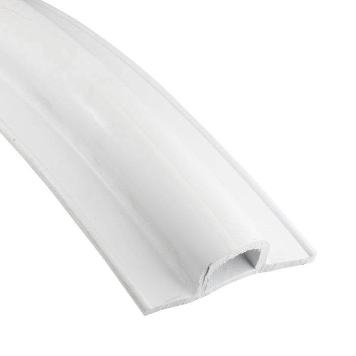 Dock And Door Bumper Durometer 85A In 25 Ft Coil Polyvinyl Chloride, White by Spaenaur Inc.