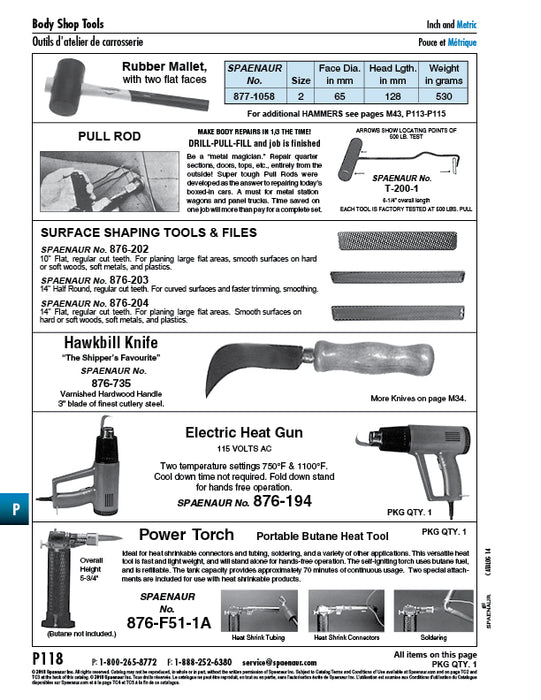 Rubber Mallet #2 - Face 65mm DIA x 115 x 90mm Rubber Black, Ash Handle