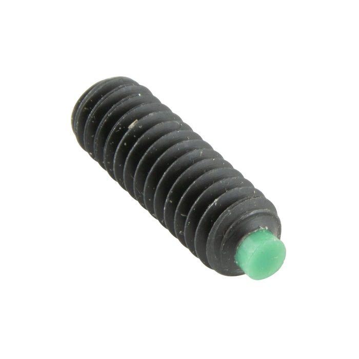 Hex Socket Set Screw with Nylon Tip 1/4"-28 UNF x 3/16" Alloy Steel, Not Plated