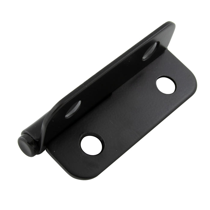 Charnière à levage à gauche 100 mm O/A T x 75 mm Largeur 0,120" Acier, finition noire par Spaenaur Inc.