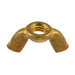 Wing Nut 7/16"-14 UNC Brass Plain Finish by Spaenaur Inc.
