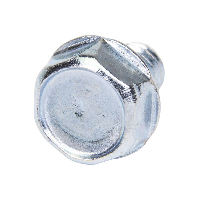 Machine Screw, Washer Head, Slotted Drive, 1/4"-20 UNC x 3/8" Length, Steel Zinc Plated Trivalent by Spaenaur Inc.