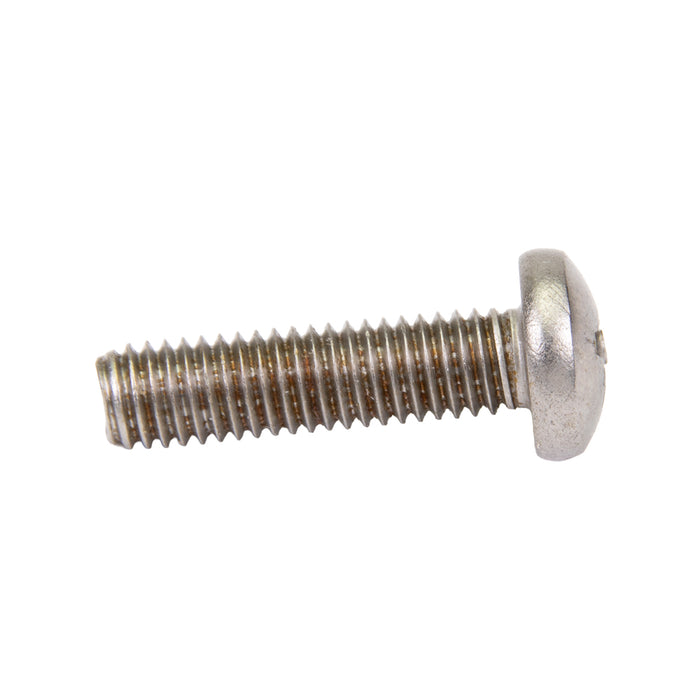 Security Screw, Pan Head Spanner Drive, 1/4"-20 UNC x 1/2" Length, Stainless Steel by Spaenaur Inc.