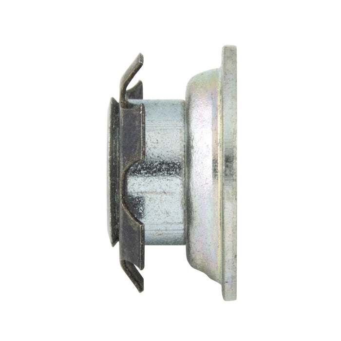 Round Metal Threaded Adaptors 7/8" Rd Tube DIA with 5/16"-18 UNC Steel, Zinc Pl Base Finish by Spaenaur Inc.
