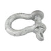 Screw Pin Anchor Shackle 1 1/2" DIA, C-1035 Steel Hot DIP Galvanized by Spaenaur Inc.
