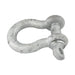 Manille à vis d'ancrage, diamètre 1 1/8", C-1035, en acier galvanisé à chaud par Spaenaur Inc.