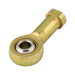 Rod End, Alinabal V Series, Female 5/8"-18 UNF Thread Mild Steel Plated Housing by Spaenaur Inc.